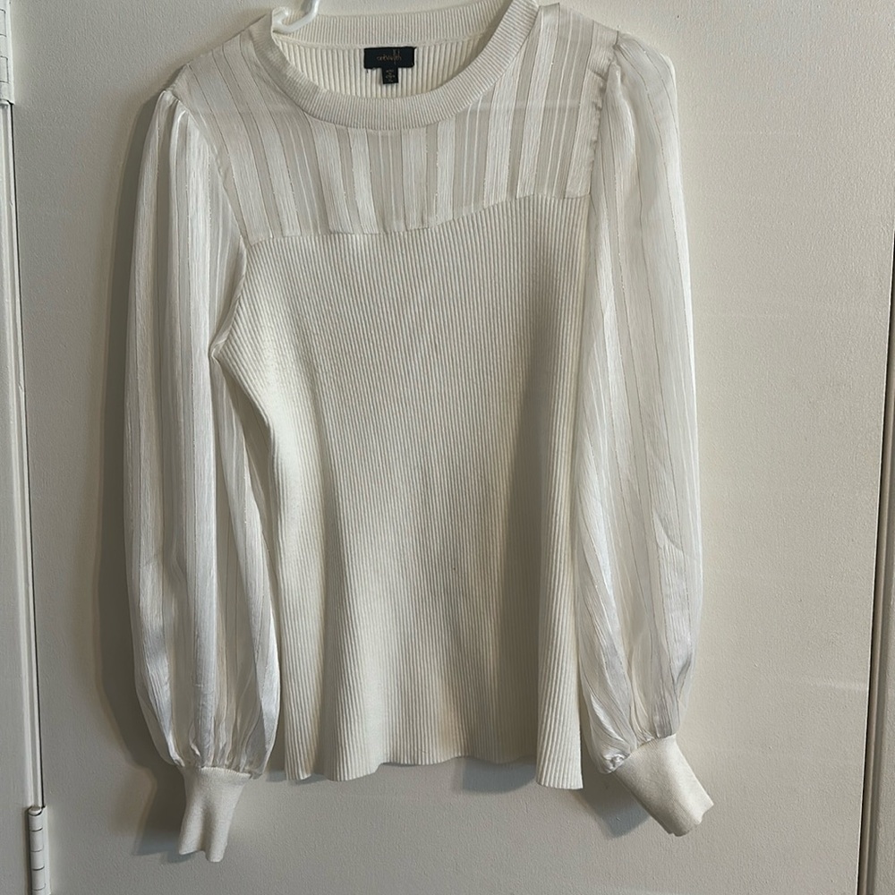 Women's White Sweater